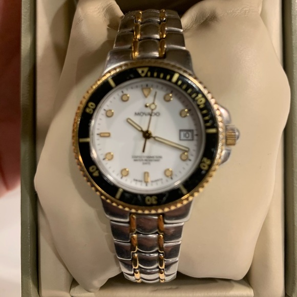 movado diving watch